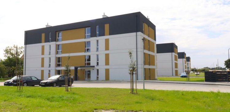 Budynki SIM w Nowym Stawie (fot. Miasto i gmina Nowy Staw)