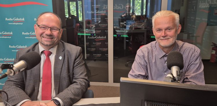 dr Jacek Kaczmarek i dr Tadeusz Jędrzejczyk (fot. Radio Gdańsk/Joanna Matuszewska)