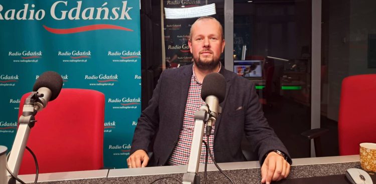 Dr Łukasz Wyszyński (fot. Radio Gdańsk/Piotr Puchalski)
