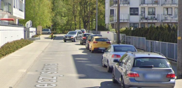 Ul. Majora Słabego w Gdańsku (Fot. Google Street View)