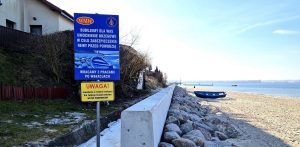 Pierwszy etap prac zrealizowano do końca lutego 2025 roku (fot. Urząd Morski w Gdyni)