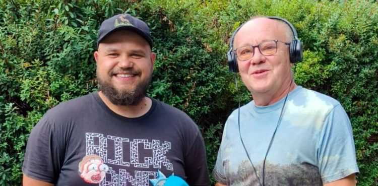 Samuel Sosnowski i Włodek Raszkiewicz (fot. Radio Gdańsk)