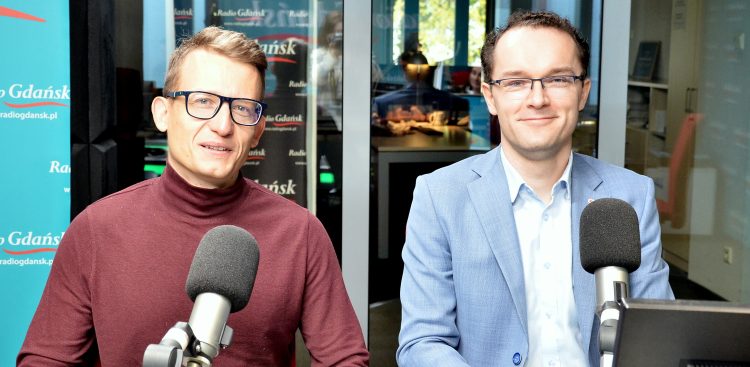 Bogusław Wieczorek i Arkadiusz Gasperczyk (fot. Radio Gdańsk/Martyna Krawcewicz)