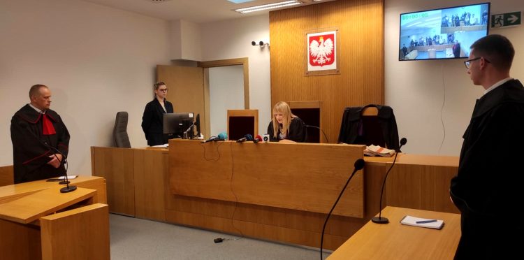 Oskarżeni nie stawili się na ogłoszeniu wyroku (fot. Radio Gdańsk/Mateusz Czerwiński)