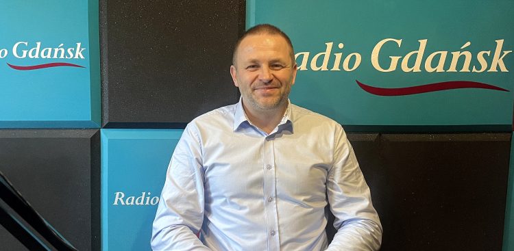 Grzegorz Borecki (fot. Radio Gdańsk/Joanna Merecka-Łotysz)