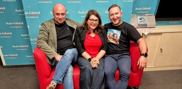 Michał Biełuszko, Magdalena Niestoruk, Tomasz Galiński (fot. RG)