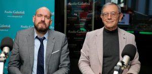 Prof. Marek Grzybowski i Mateusz Kowalewski (fot. Radio Gdańsk/Martyna Krawcewicz)