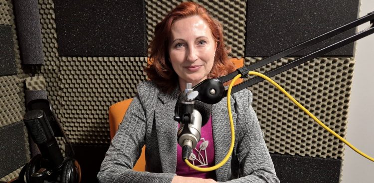 Prof. dr hab. Ewa Bień (fot. Radio Gdańsk/Joanna Matuszewska)