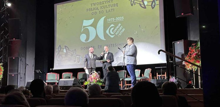 Gala z okazji 50-lecia Centrum Kultury i Sztuki w Tczewie (fot. Radio Gdańsk/Filip Jędruch)