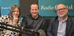 Aleksandra Karnicka, Jacek Zabiegły i Marek Biernacki (fot. Radio Gdańsk/Przemysław Woś)