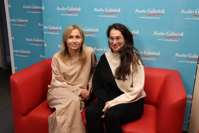 Justyna Bartoszewicz, aktorka Teatru Wybrzeże iAgata Olszewska (fot. P.Puchalski/Radio Gdańsk)