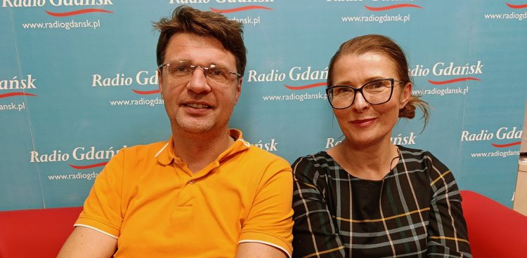 Borys Kossakowski i Marzena Grochowska (fot. Radio Gdańsk/Włodzimierz Raszkiewicz)