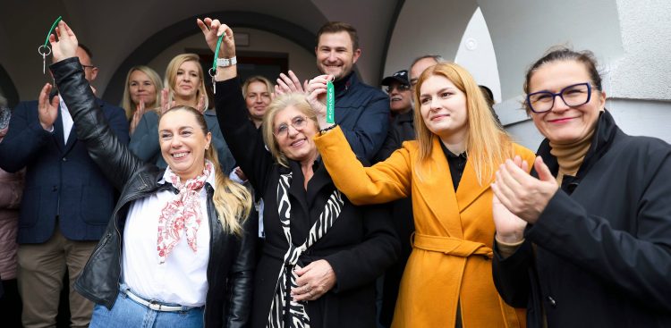 Otwarcie Centrum Aktywności Lokalnej, Gdańsk-Chełm, 11.10.2025 r. (fot. Dominik Paszliński/gdansk.pl)