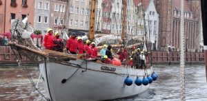 Żaglowiec „Generał Zaruski” po 101 dniach wrócił do Gdańska z wieloetapowego rejsu na Spitsbergen (fot. Radio Gdańsk/Anna Rębas)