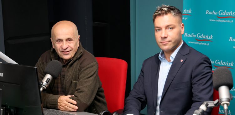 Jacek Michałowski i Lukas Liedtke (fot. Radio Gdańsk/Adrian Kasprzycki)