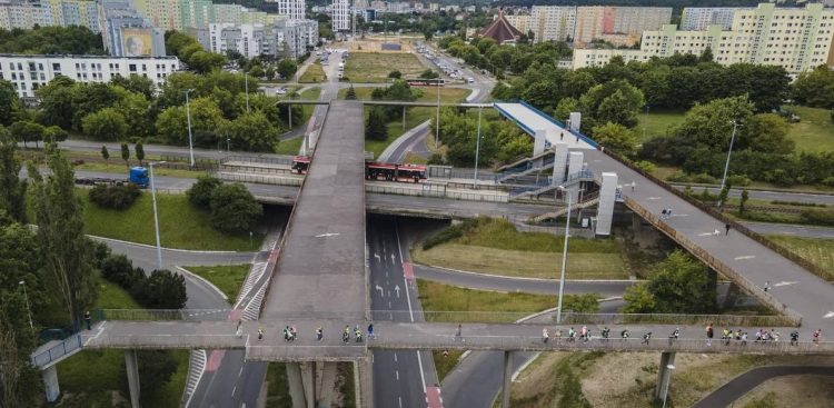 Kładka na gdańskiej Zaspie (fot. gdansk.pl)