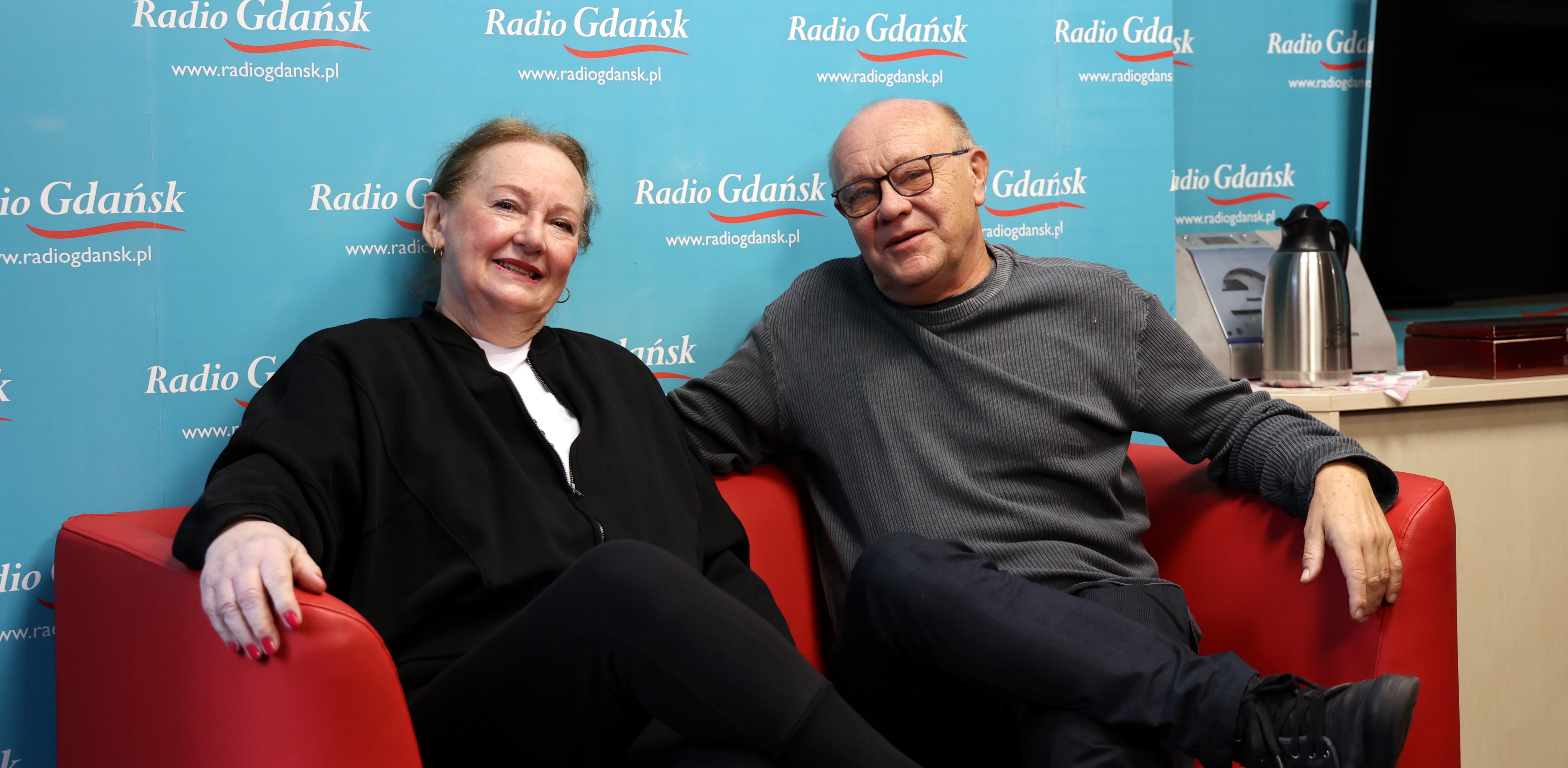 Krystyna Rejnowicz i Włodzimierz Raszkiewicz (Fot. Radio Gdańsk)