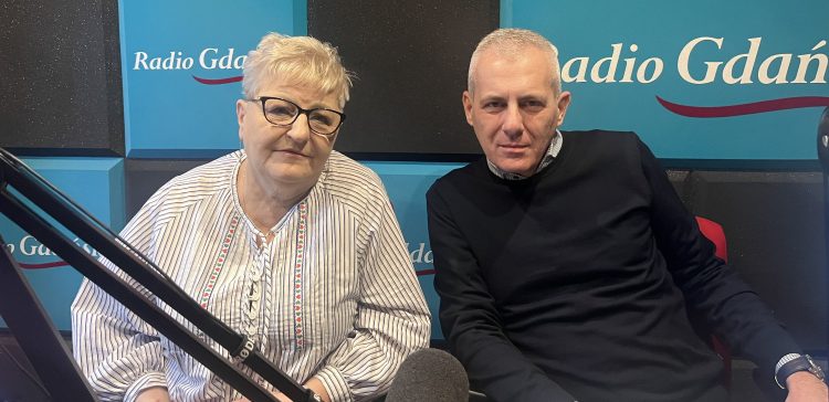 Małgorzata Żuchlińska i dr Tomasz Toczyłowski (fot. Radio Gdańsk/Joanna Merecka-Łotysz)