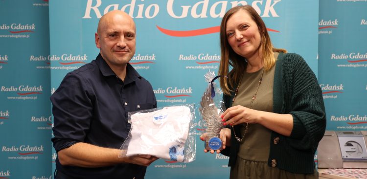 Marcin Żukowski i Alicja Samolewicz-Jeglicka (fot. Radio Gdańsk/Martyna Krawcewicz)