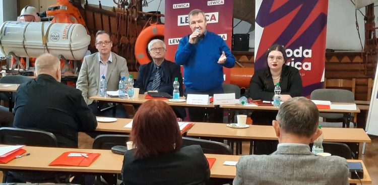 Wybory władz Nowej Lewicy w Gdyni, 11.10.2025 r. (fot. Radio Gdańsk/Marcin Lange)