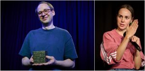 Tomasz Walesiak i Katarzyna Minkowska (fot. Teatr Miejski w Gdyni/Piotr Pędziszewski)