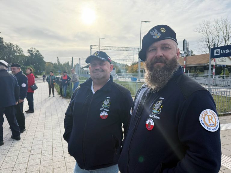 Szósty Zjazd Rezerwistów Marynarki Wojennej w Ustce, 11.10.2025 r. (fot. Radio Gdańsk/Łukasz Kosik)
