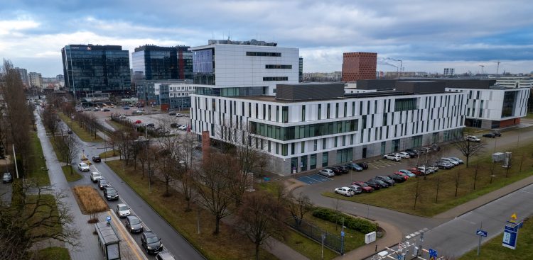 Ulica Jana Bażyńskiego w Gdańsku (fot. Paweł Marcinko / KFP)