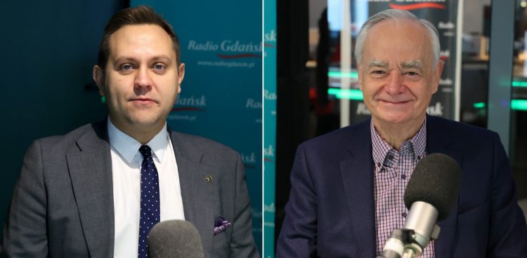 Tomasz Pawlonka i Zbigniew Canowiecki (fot. Radio Gdańsk/Martyna Krawcewicz)