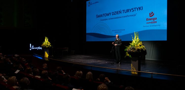 Gala wręczenia nagród, na zdjęciu marszałek Mieczysław Struk (fot. Urząd Marszałkowski Województwa Pomorskiego/Jacek Sowa)