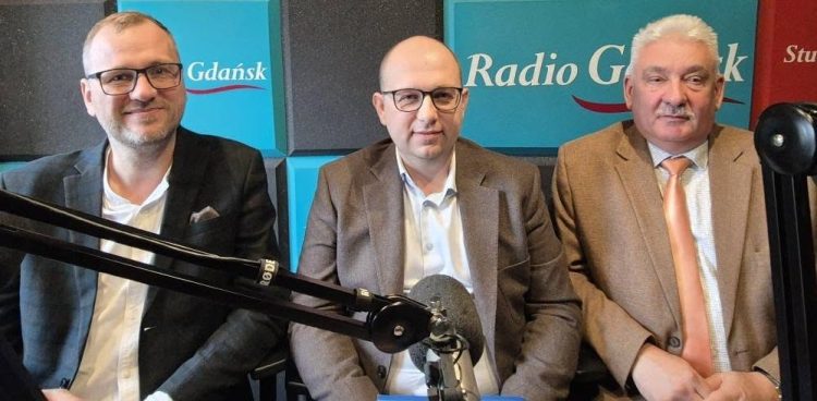 Szymon Medalion, Marcin Kowalczyk, Jerzy Bańka (Fot. Radio Gdańsk/Przemysław Woś)