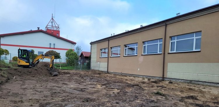 We wrześniu odbyło się przekazanie terenu pod budowę (fot. Urząd Gminy w Żukowie)