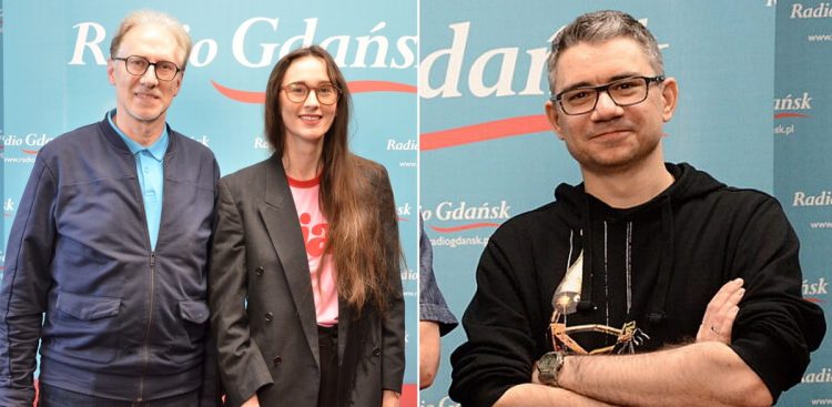 Tomasz Żółtowski, Krystyna Weiher-Sitkiewicz, Paweł Biliński (fot. Radio Gdańsk)