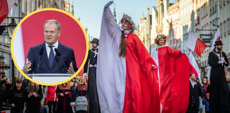 Premier Donald Tusk będzie przemawiał w czasie gdańskiej parady z okazji Narodowego Dnia Niepodległości (fot. Krzysztof Mystkowski / KFP)