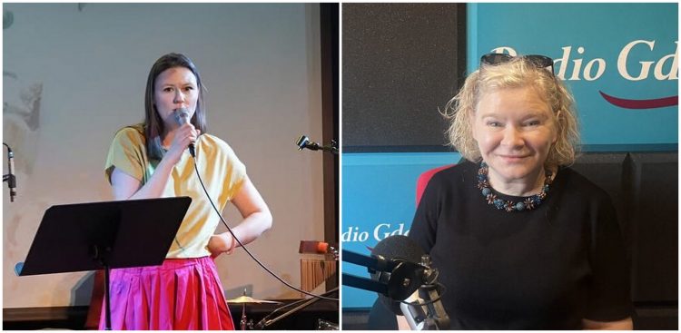 Aga Kiepuszewska i Elżbieta Łukaszus-Mijewska (fot. Facebook/Agnieszka Kiepuszewska / Radio Gdańsk/Joanna Merecka-Łotysz)