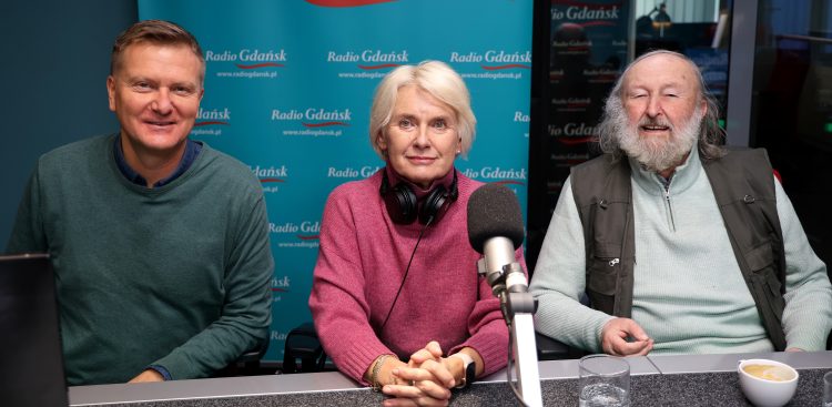 Bartosz Tobieński, Dorota Sobieniecka, Tadeusz Woźniak (fot. Radio Gdańsk/Martyna Krawcewicz)