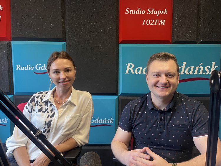 Katarzyna Filipiak i Łukasz Brzezicki (fot. J.Merecka-Łotysz/Radio Gdańsk)