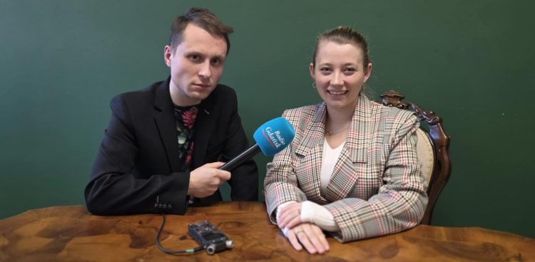 Mateusz Czerwiński i Izabela Malinowska (fot. Radio Gdańsk)