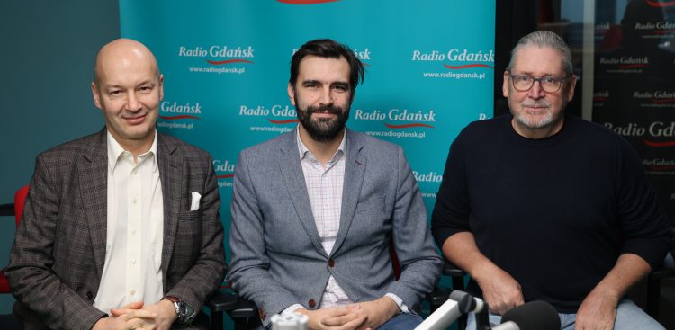 Janusz Masiak, Marcin Michalak i Michał Szulc (fot. Radio Gdańsk/Adrian Kasprzycki)