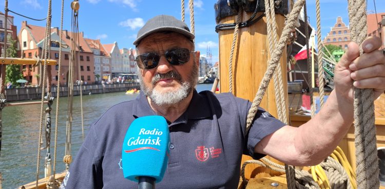 Kapitan Jerzy Jaszczuk (fot. Radio Gdańsk/Anna Rębas)