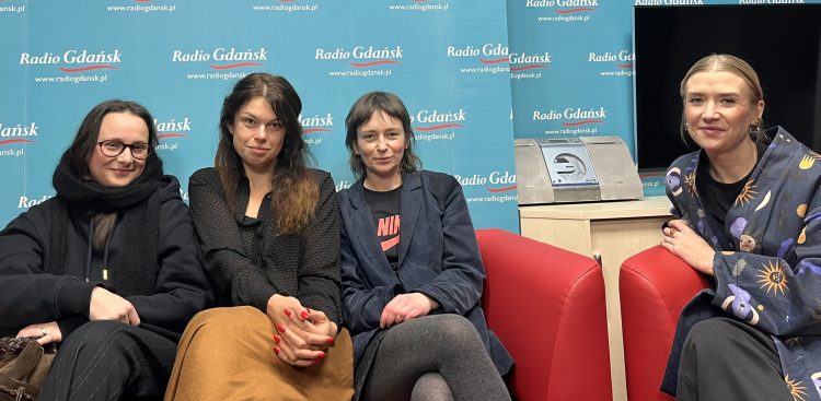 Karolina Połom, Maja Murawska, Magda Mucha i Joanna Borowik (fot. Radio Gdańsk/Agata Olszewska)