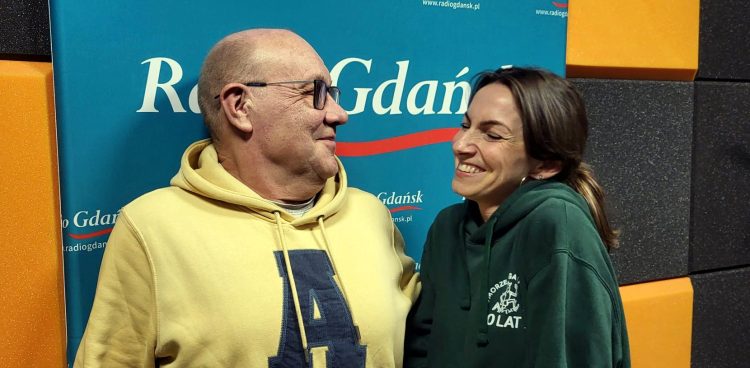 Włodzimierz Raszkiewicz i Katarzyna Hirsz (Fot. Radio Gdańsk)