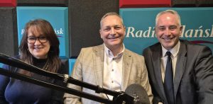Małgorzata Lenart, Rafał Teterka i Adam Sędziński (fot. Radio Gdańsk/Przemysław Woś)