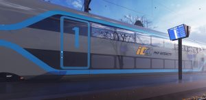 Wizualizacja piętrowych pociągów (Graf. mat. pras.)