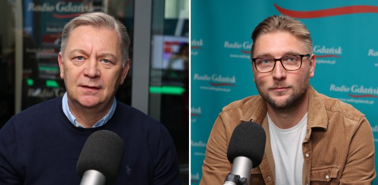Roman Walasiński, Łukasz Olechnowicz (fot. Radio Gdańsk/Artur Maszota)