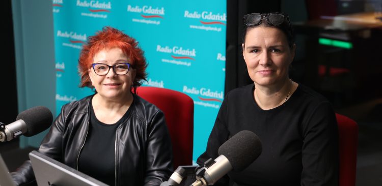 Ryszarda Wojciechowska i Karolina Misztal (fot. Radio Gdańsk/Adrian Kasprzycki)