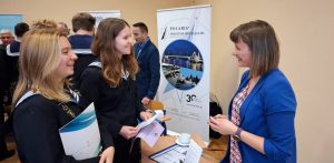 Targi pracy w Zespole Szkół Morskich w Nowym Porcie (fot. Radio Gdańsk/Anna Rębas)