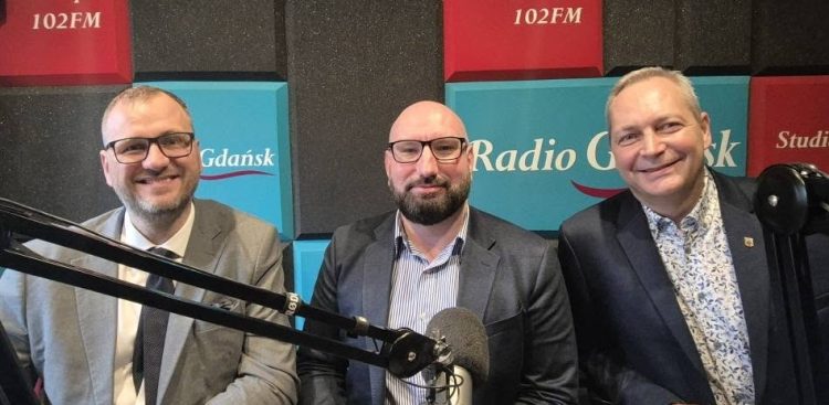 Szymon Medalion, Rafał Teterka i Paweł Lisowski (fot. Radio Gdańsk/Przemysław Woś)