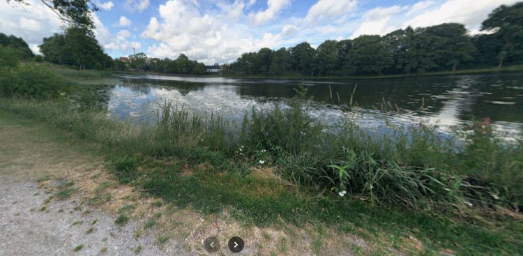 Jezioro Kapliczne w Kościerzynie ma zyskać nowe oblicze (fot. Google Street View)