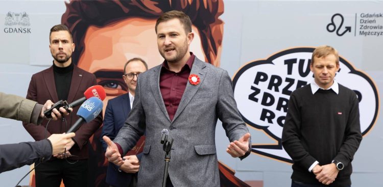Konferencja prasowa dot. wydarzeń z zakresu profilaktyki zdrowia mężczyzn w Gdańsku (fot. Grzegorz Mehring)