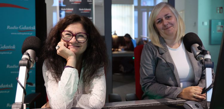 Iwona Guć i Sandra Wincz-Formela (Fot. Radio Gdańsk)